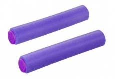 Paire de grips supacaz siliconez xl violet fluo