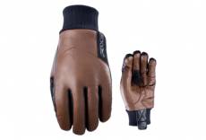 Gants five gloves classic wp marron