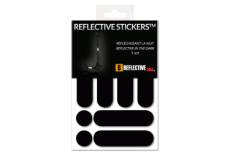 B reflective 3m e ride standard kit de stickers reflechissants colores pour 2 trottinettes gyroroues et autres edpm 3m technology noir