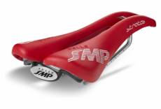 Selle smp stratos rails inox rouge