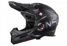 Casque integral o neal fury rl synthy noir rouge