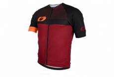 Maillot manches courtes o neal aerial split rouge noir