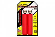 Paire de grips silicone esi extra chunky 34mm rouge