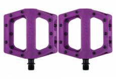 Paire de pedales plates dmr v11 violet