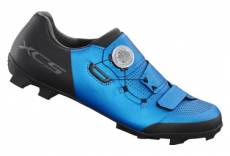 Paire de chaussures vtt shimano xc502 bleu