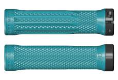Paire de grips oneup lock on turquoise