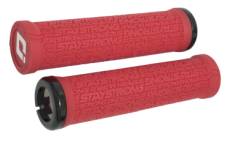 Paire de grips odi stay strong reactiv 135mm rouge