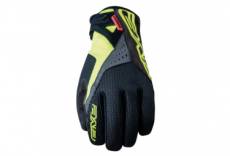 Gants five gloves wp warm noir jaune