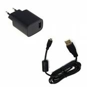 bg-akku24 Chargeur et câble de données, câble USB