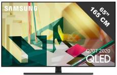Samsung QE65Q70TAT - Classe de diagonale 65" Q70T Series TV LCD rétro-éclairée par LED - QLED - Smart TV - Tizen OS - 4K UHD (2160p) 3840 x 2160 - HDR