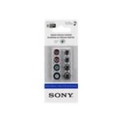 Sony EP-EX10A - Kits d'embouts auriculaires - noir - pour DR-BT100; EX MDR-EX36; MDR-EX300, EX33, EX34, EX35, EX36, EX500, EX56, EX76, XB20, XB40