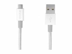 Verbatim micro usb cable sync & charge 30cm argent