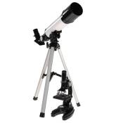 Kit d'observation Byomic avec microscope 300x-1200x et Télescope Byomique 50/360