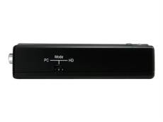 StarTech.com Convertisseur composite et S-vidéo vers HDMI avec audio - Convertisseur vidéo - vidéo composite, S-video - HDMI - noir