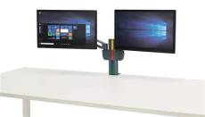 Kensington SmartFit Dual Monitor Arm Mount - Kit de