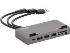 LMP USB-C Attach Dock Pro Gris Sidéral - Dock USB-C