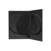 MediaRange - Boîtier pour DVD vidéo - capacité : 4 CD/DVD - noir (pack de 50)