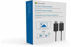Microsoft p3q-00014 – Adaptateur sans Fil de Protection d'écran, Couleur Titane