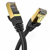 Veetop Câble Ethernet LAN Cat 8 RJ45, Câble Réseau