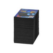 Hama DVD-ROM Slim Box - Boîtier de rangement extra-plat pour DVD - capacité : 1 DVD - noir (pack de 25)
