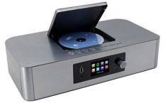 soundmaster ICD2020 Radio-lecteur CD Internet DAB+, FM, Internet AUX, Bluetooth, CD, WiFi, radio internet argent