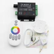 GUPBOO Télécommande Universelle de Rechange Sensibilité du rétroéclairage du contrôleur RF tactile de la musique LED RVB
