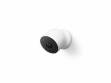 Caméra de surveillance sans fil bluetooth google nest cam intérieure extérieure blanc neige GA01317-FR