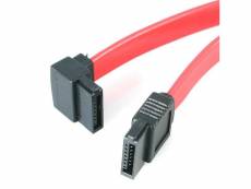 Câble sata à angle gauche compatible sata 3.0 (46 cm) SATA18LA1