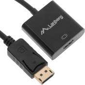 Câble adaptateur Lanberg mini Displayport mâle vers HDMI-A femelle 10 cm