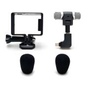 Accessoire Etui GoPro Smooth Frame et Microphone Pour