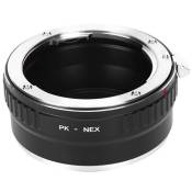 Bague Adaptateur Fikaz PK‑NEX pour Pentax Objectif à Sony E Monture Caméra sans Miroir