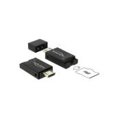 Delock Micro USB OTG Card Reader USB 2.0 Micro-B male - Adaptateur de carte (microSD, microSDHC, microSDXC) - micro USB 2.0
