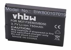 vhbw Li-ION Batterie 750mAh (3.7V) pour Smartphone,