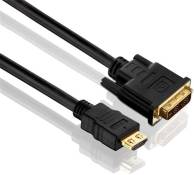 PureLink PI3000-100 Câble de connexion HDMI à Single Link DVI (2K FullHD (1080p), Ethernet), HDMI-A Male vers DVI-D Male (18+1), certifié, 10,0m, noir