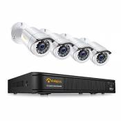 Anlapus FHD 1080P H.265+ Kit Vidéo Surveillance -