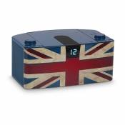 Bigben Interactive Lecteur radio FM stéréo cd MP3 USB motif drapeau United Kingdom