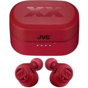 Écouteurs JVC XX HA-XC50T-R Bluetooth Sans Fil Résistant aux Chocs Caoutchouc Rouge