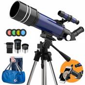 Télescope Kit Complet 200X AZ70400 Lunette Astronomique