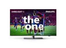 TV LED Philips 50PUS8848 126 cm THE ONE Ambilight 4K UHD 120HZ Smart TV Gris anthracite