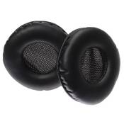 vhbw Coussinets d'oreille compatible avec Sony MDR-ZX330BT, MDR-ZX600, WH-CH500 casque audio, headset - noir