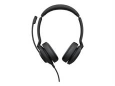 Jabra Evolve2 30 MS Stereo - Micro-casque - sur-oreille - filaire - USB-A - Certifié pour Microsoft Teams