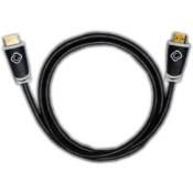 Oehlbach 128 Easy Connect Câble HDMI avec Ethernet