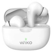 Ecouteurs intra-auriculaire Bluetooth Wiko Buds Immersion avec réduction du bruit Blanc
