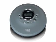 Lecteur cd/ mp3 portable pour cd, cd-r, cd-rw lenco anthracite CD-400GY