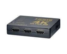 Maxtrack CS 1-5 L Switch HDMI avec télécommande noir