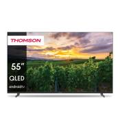 TV QLED Thomson 55QA2S13 139 cm 4K UHD Android TV Gris