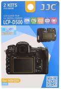 JJC Lcp-d500 Film de Protection d'écran LCD pour Nikon