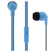 T'nB BE COLOR - Écouteurs avec micro - intra-auriculaire - filaire - jack 3,5mm - bleu