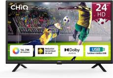 CHiQ L24G5W - Classe de diagonale 24" TV LCD rétro-éclairée par LED - 720p 1366 x 768 - Direct LED