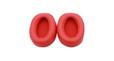 Coussinets d'oreille de remplacement coussin d'oreille pour casque sony mdr-100abn wh-h900n -rouge